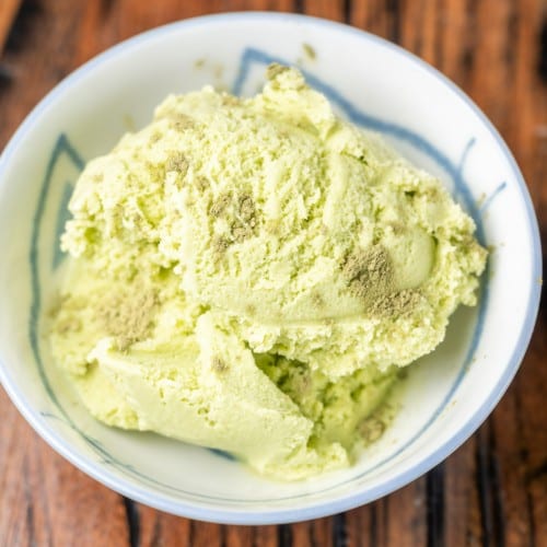 Green Tea Ice Cream.