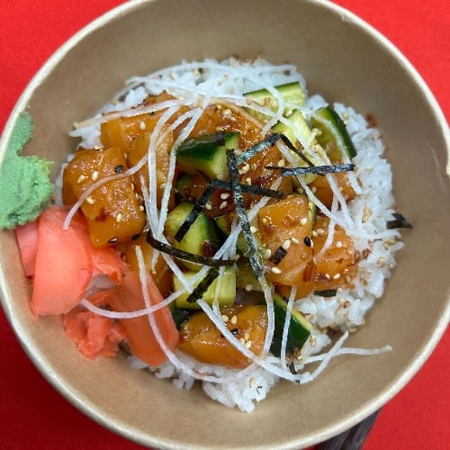 Salmon Poke Bowl.