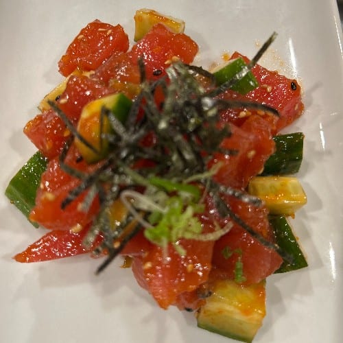 Spicy Tuna Cocktail.