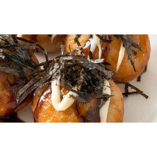 Takoyaki.
