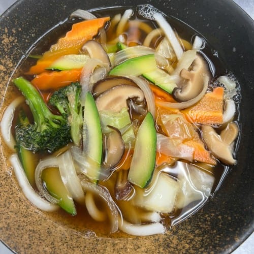 Vegetable Udon.