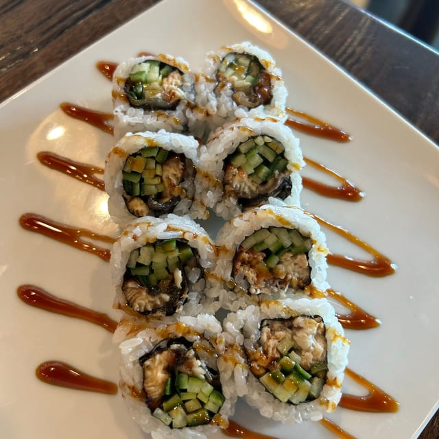 Eel Cucumber Roll.