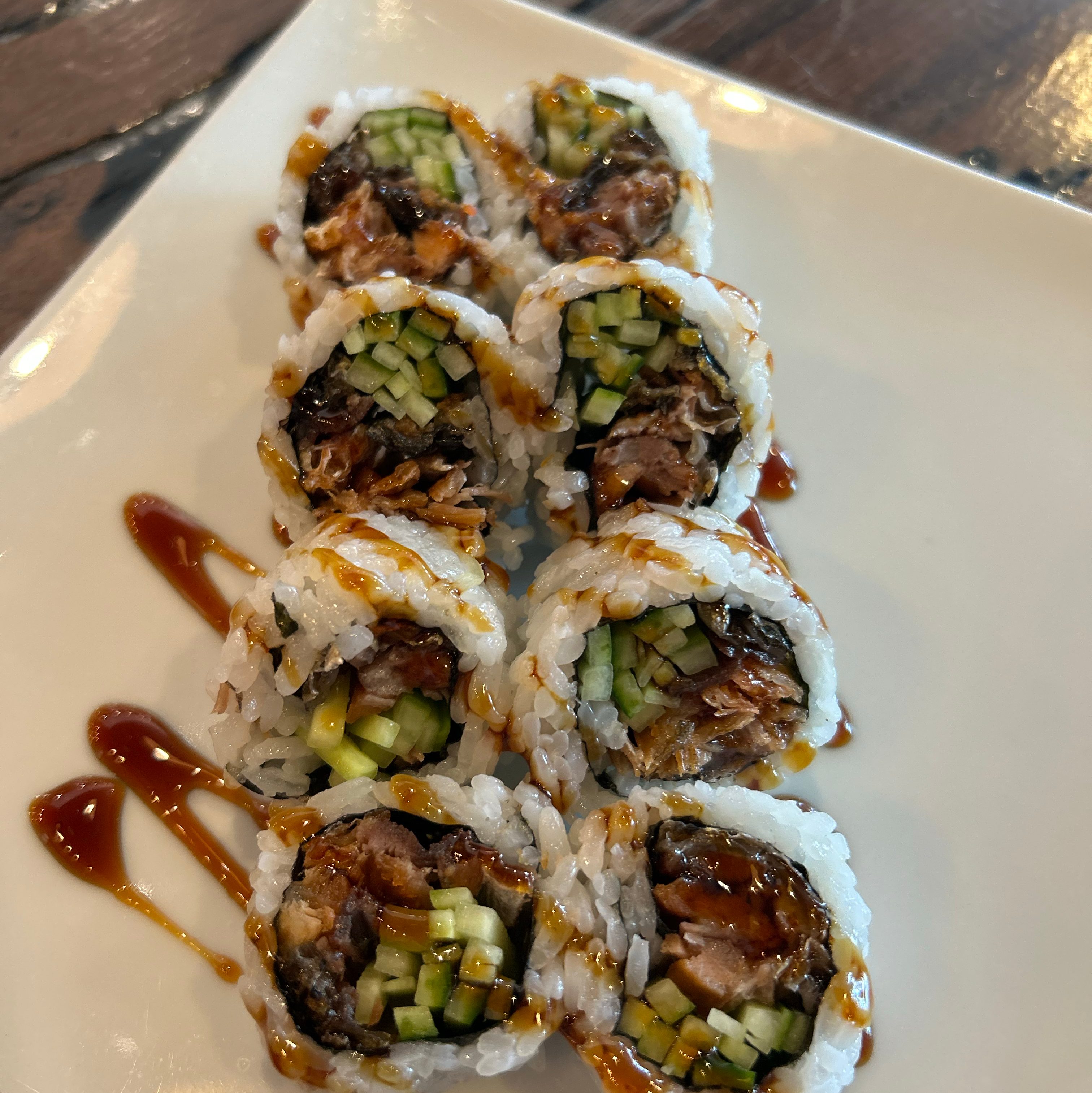Salmon Skin Roll.