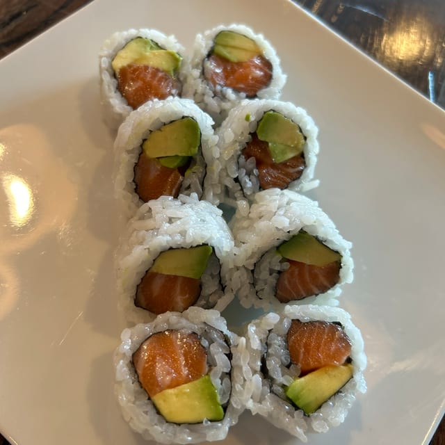 Salmon Avocado Roll.